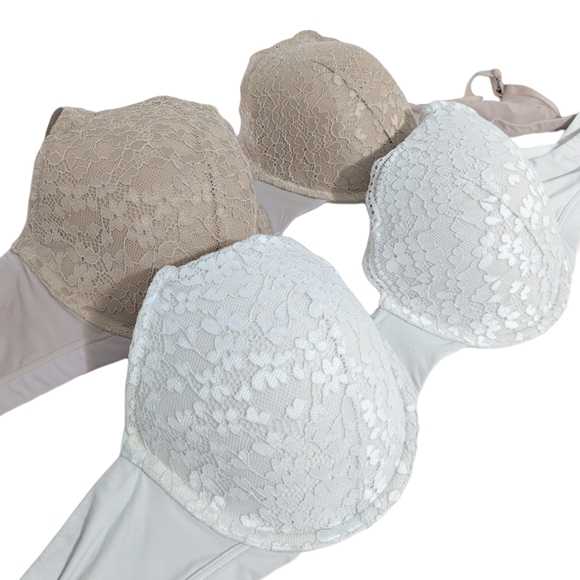 Warner's Intimates & Sleepwear Warners Underwire 2 Bras Lace Escape